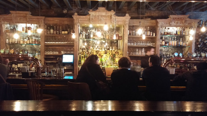 bar at the Fraunces Tavern
