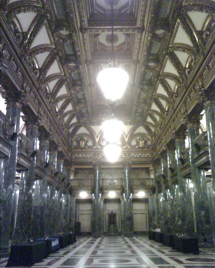 Carnegie hall lobby