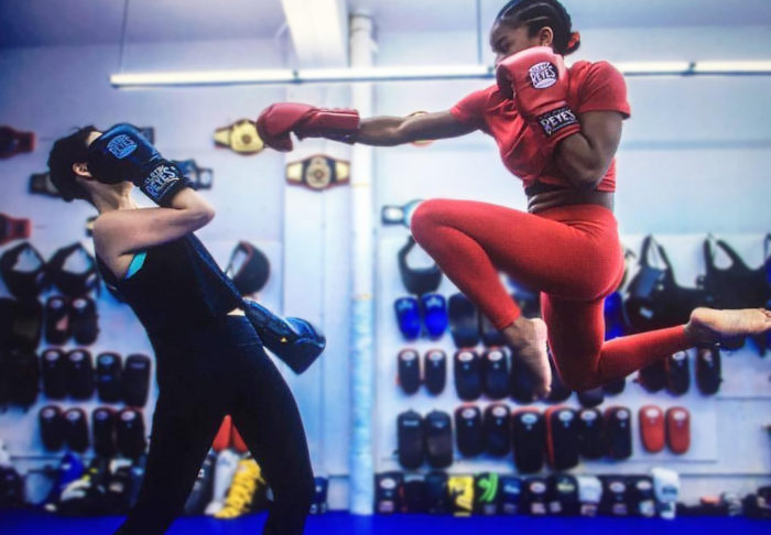 Women_s World of Boxing2 - 5X Muay Thai Champion @raquel.harris aka “Rocky” Covers Kickboxing Class