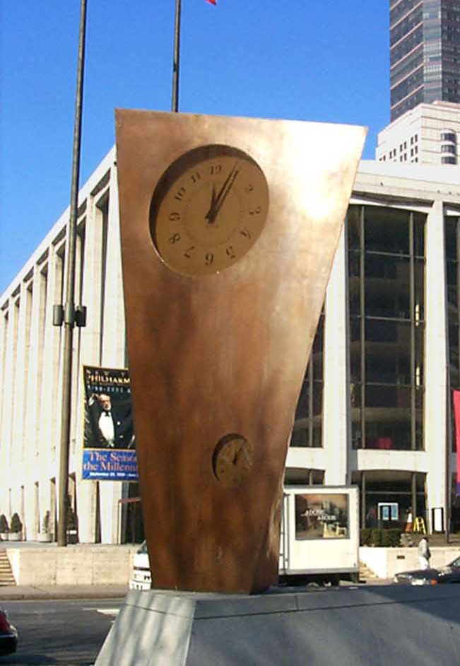 TimeSculpture Philip Johnson