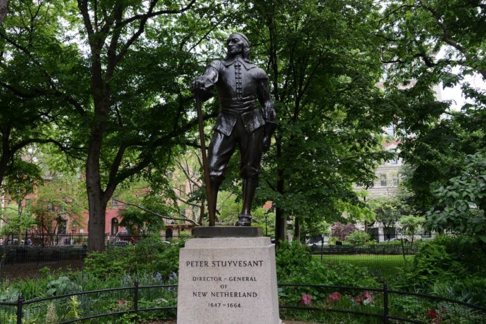 15-2-Peg-leg-Statue-of-Peter-Stuyvesant-By-Gertrude-Vanderbilt-Whitney-In-Stuyvesant-Square-Near-Union-Square-Park-New-York-City